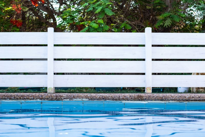 Pool Deck Fence Repair